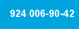 924 006-90-42 924 006-90-42